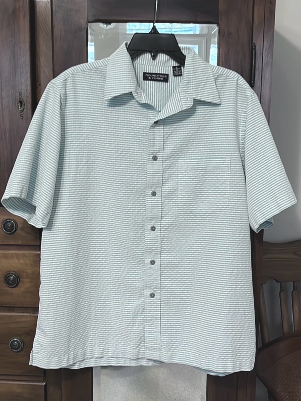 Blue & White Modal Cotton